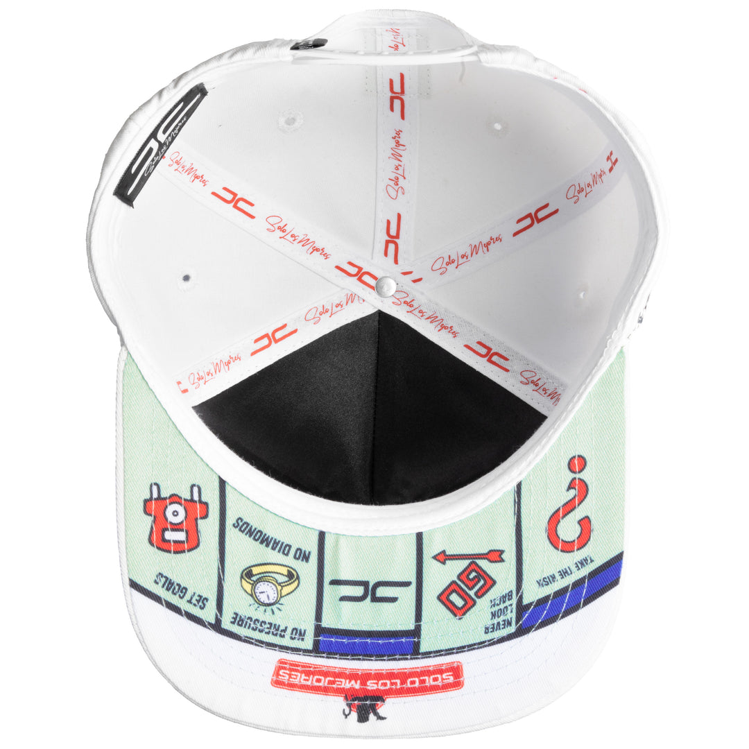 Money Hand Embroidered Snapback Cap