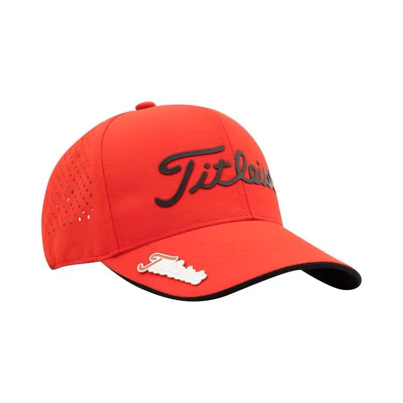 Titleist Logo Golf Cap Red