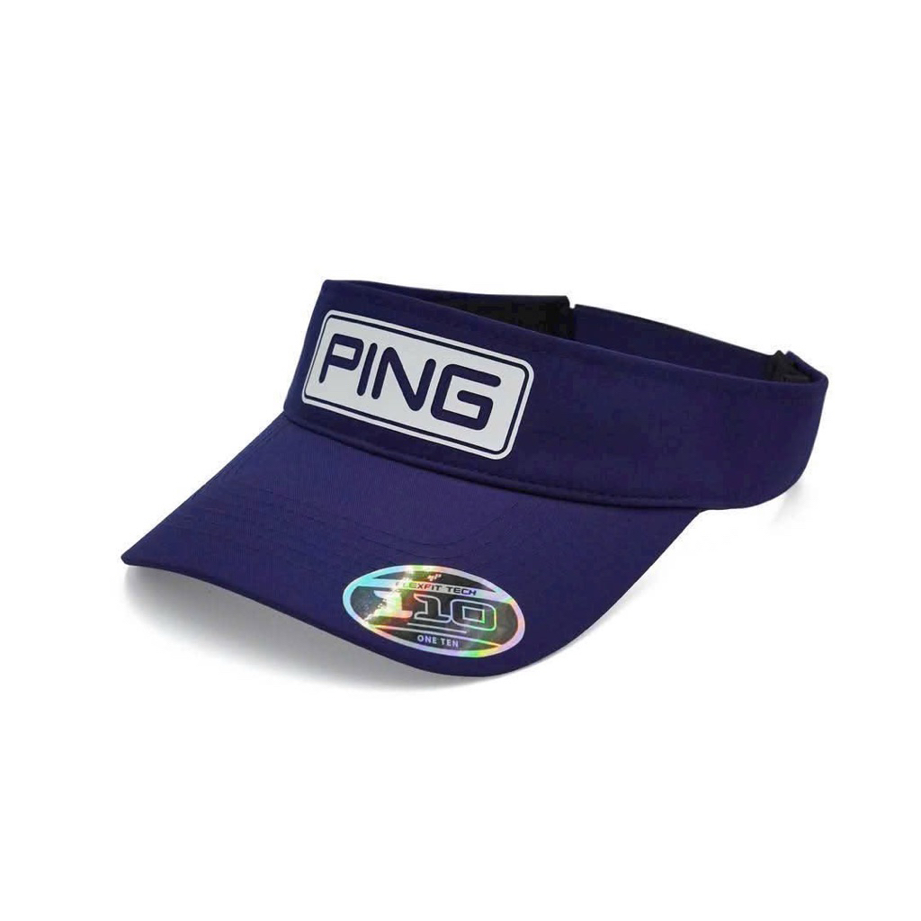PING Logo Golf Visor Navy