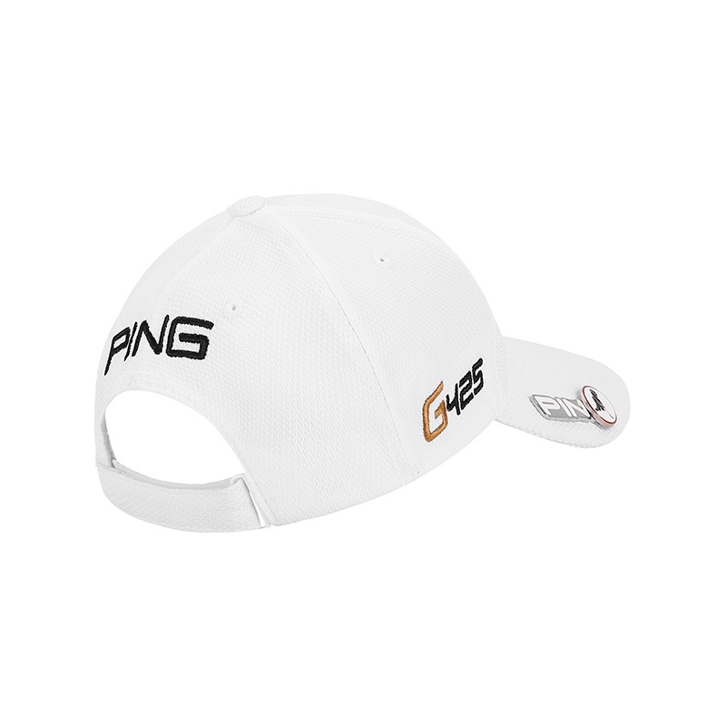 Ping Logo Golf White Cap