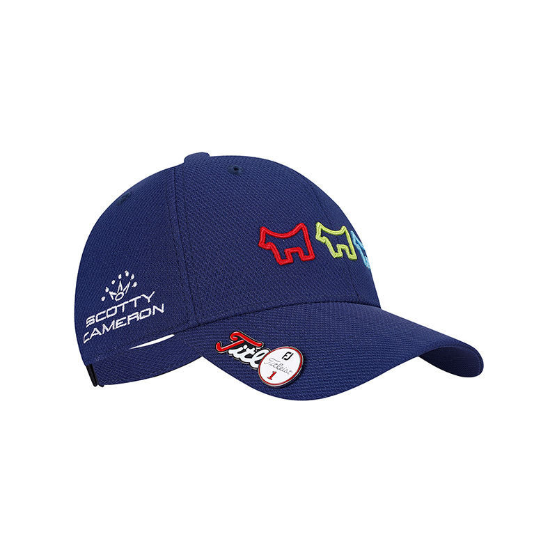 Titleist Scotty Cameron Dog Embroidered Cap Navy