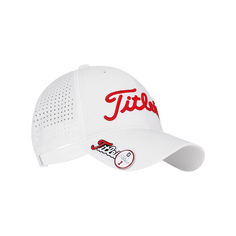 Classic Titleist Adjustable Cap White