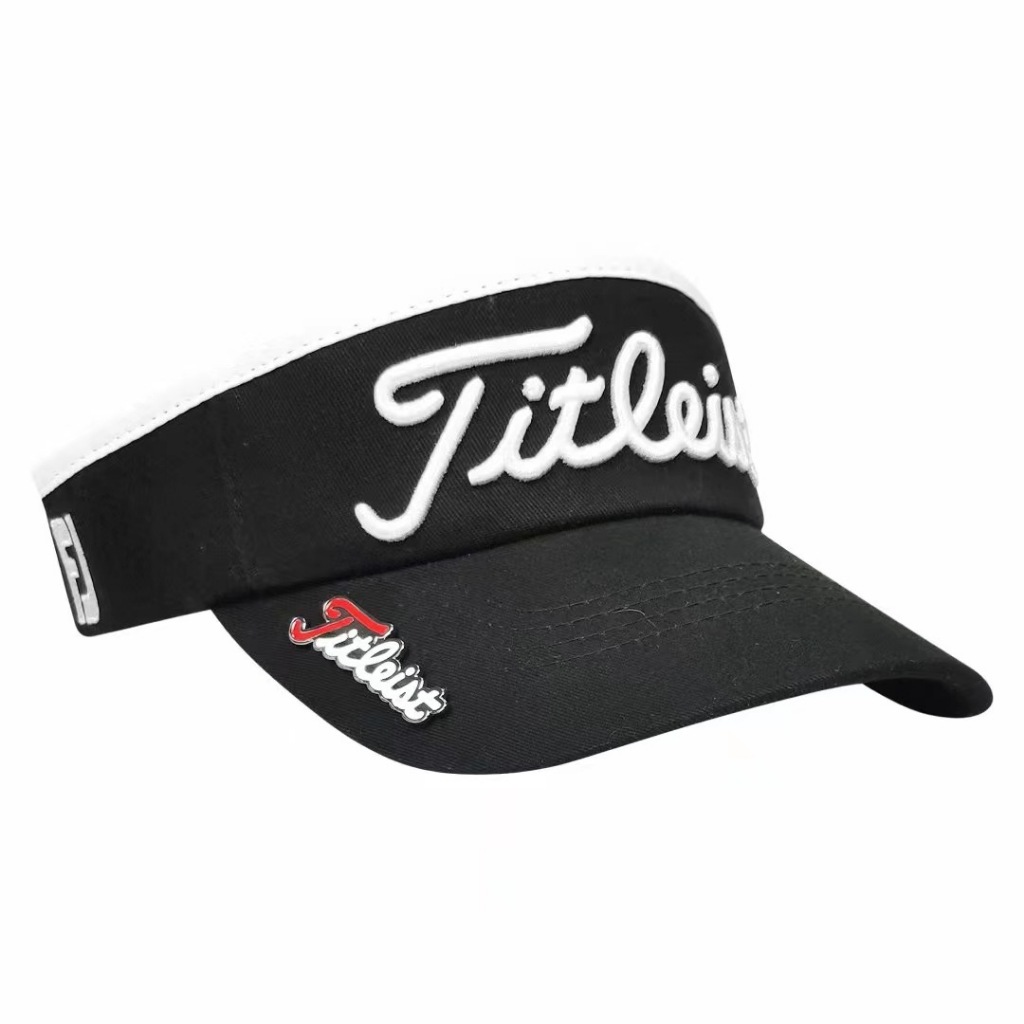 Titleist Logo Golf Visor Black