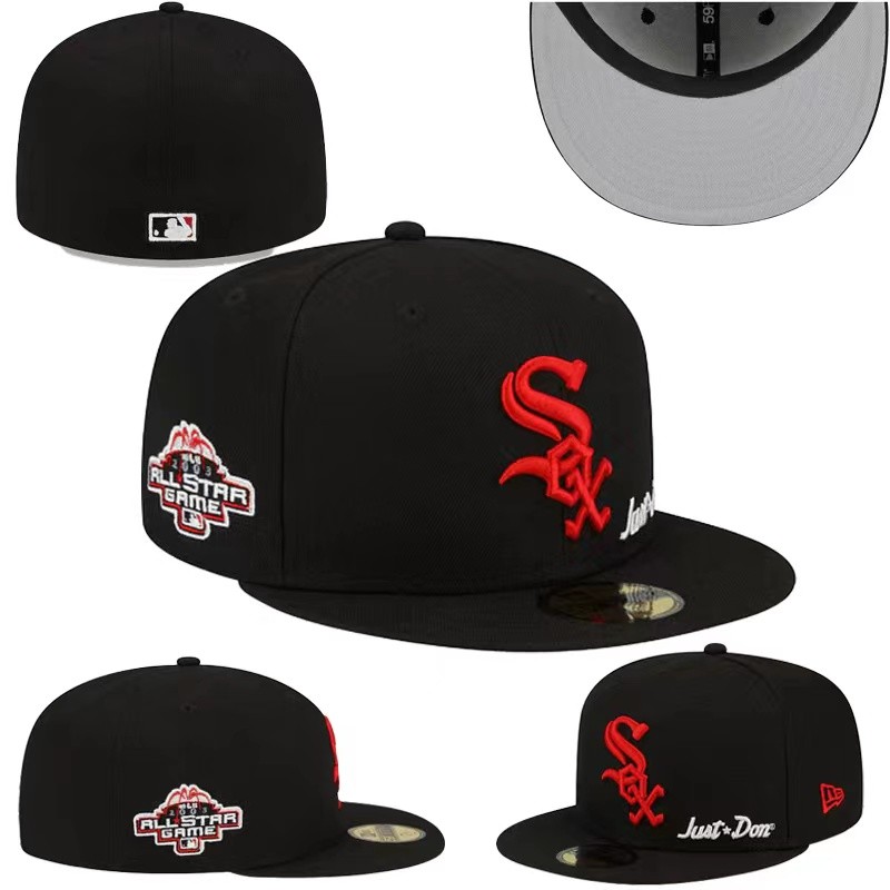 Chicago White Sox Just Don Snapback Black Red